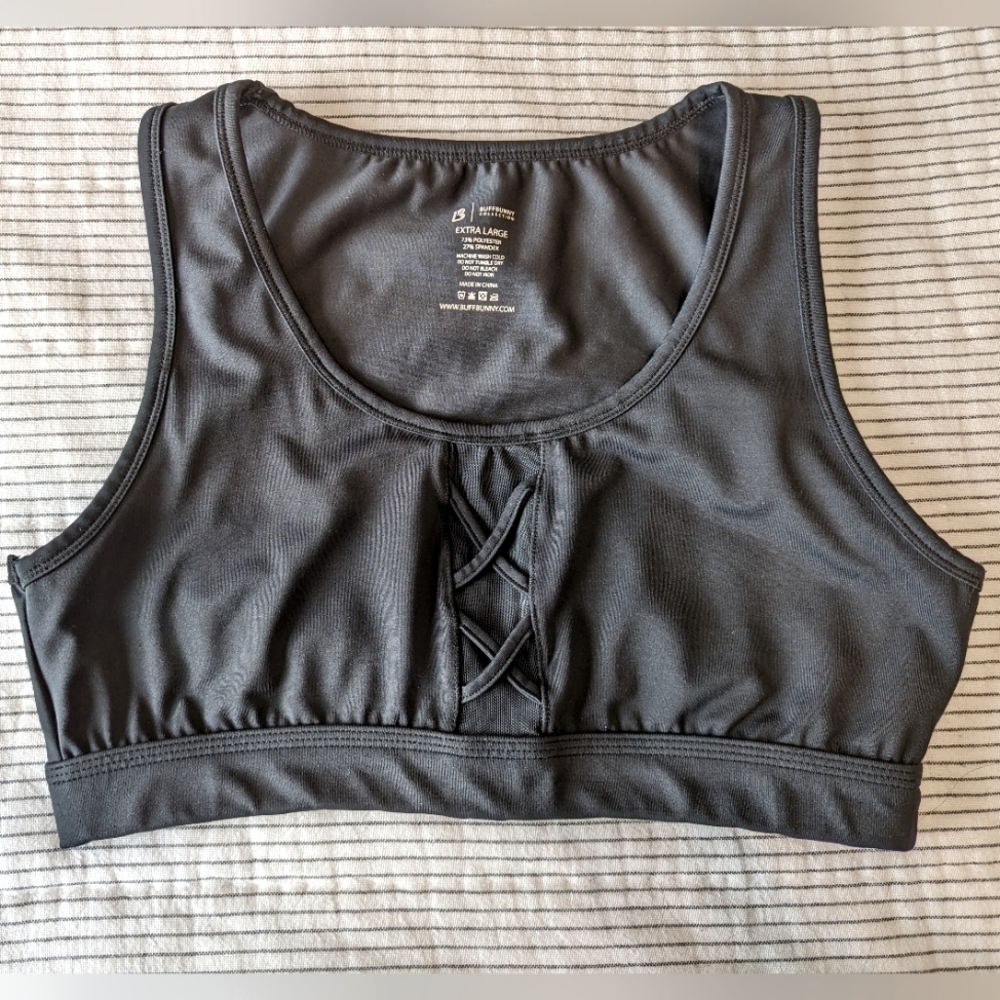 BuffBunny Collection Cross My Heart Sports Bra